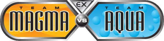 Team Magma vs Team Aqua logga