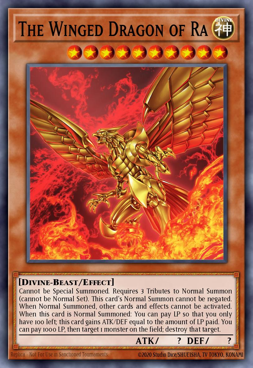 The Winged Dragon of Ra TN19-EN009 – 2019 Gold Sarcophagus Tin