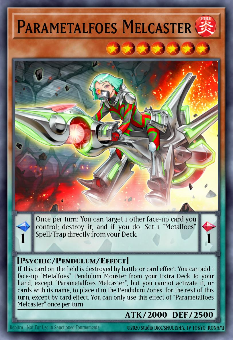 Parametalfoes Melcaster BLVO-EN020 – Blazing Vortex