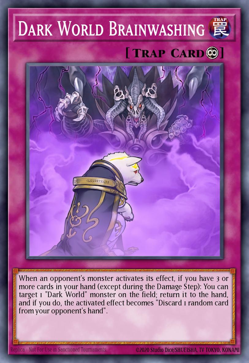 Dark World Brainwashing COTD-EN074 – Code of the Duelist