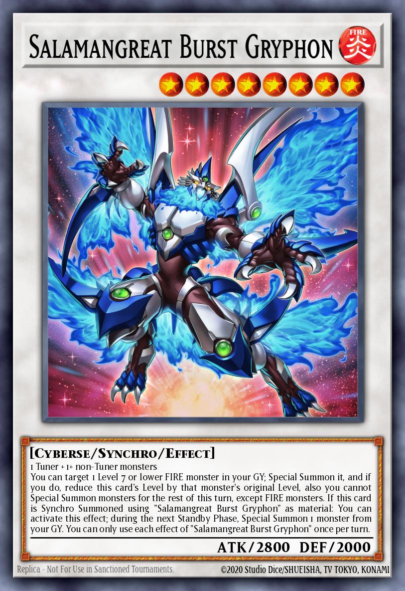 Salamangreat Burst Gryphon LD10-EN004 – Legendary Duelists: Soulburning Volcano