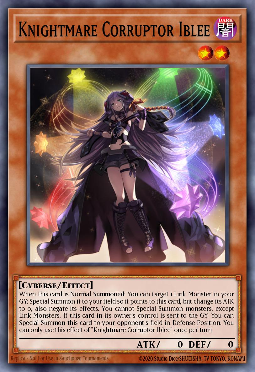 Knightmare Corruptor Iblee BLMR-EN057 – Battles of Legend: Monstrous Revenge