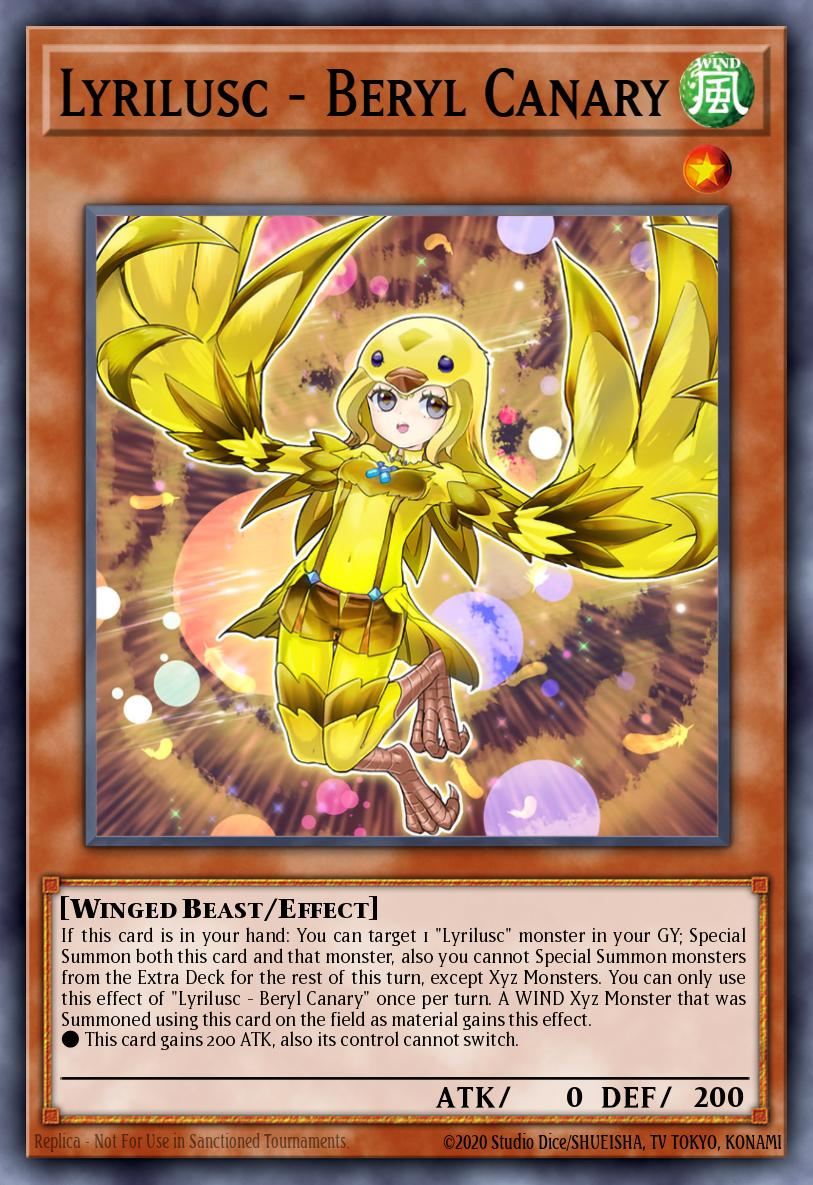 Lyrilusc - Beryl Canary LED8-EN035 – Legendary Duelists: Synchro Storm