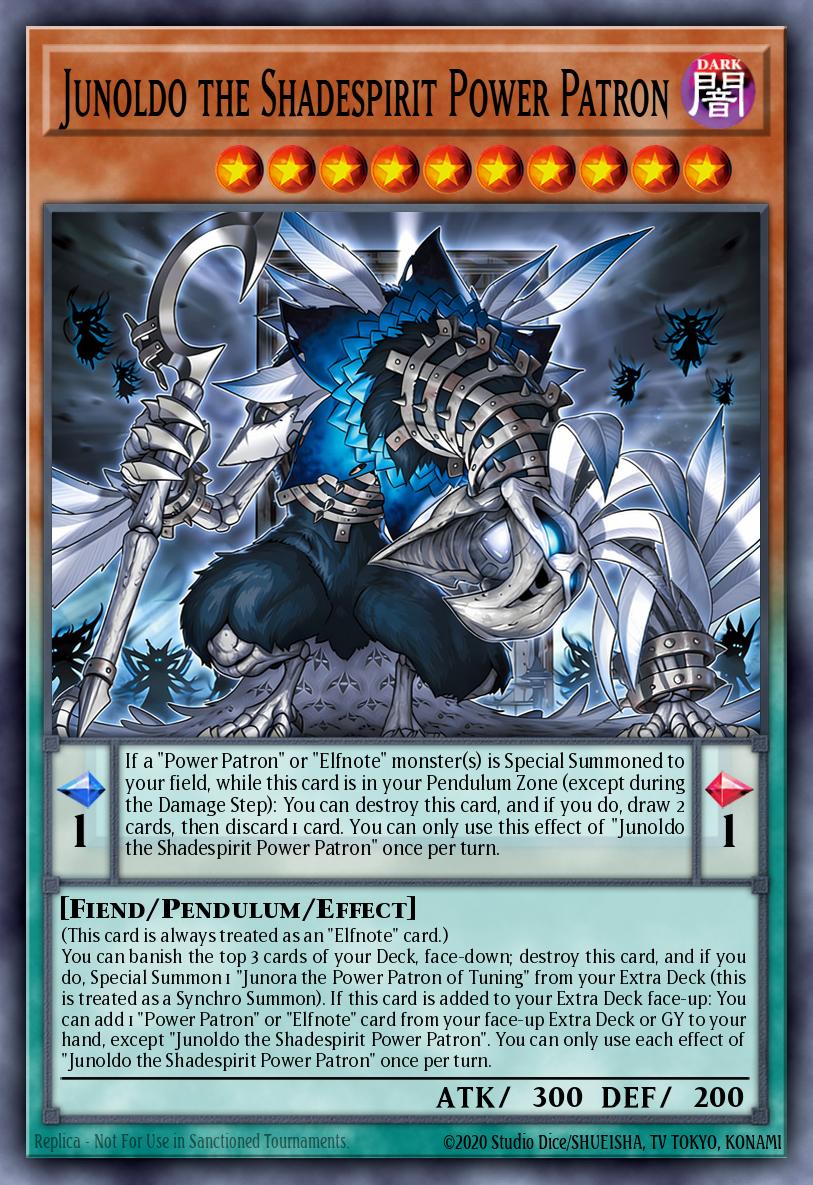 Junoldo the Shadespirit Power Patron BLZD-EN013 – Blazing Dominion