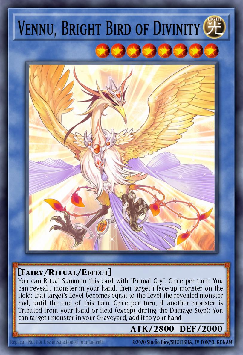 Vennu, Bright Bird of Divinity MACR-EN097 – Maximum Crisis