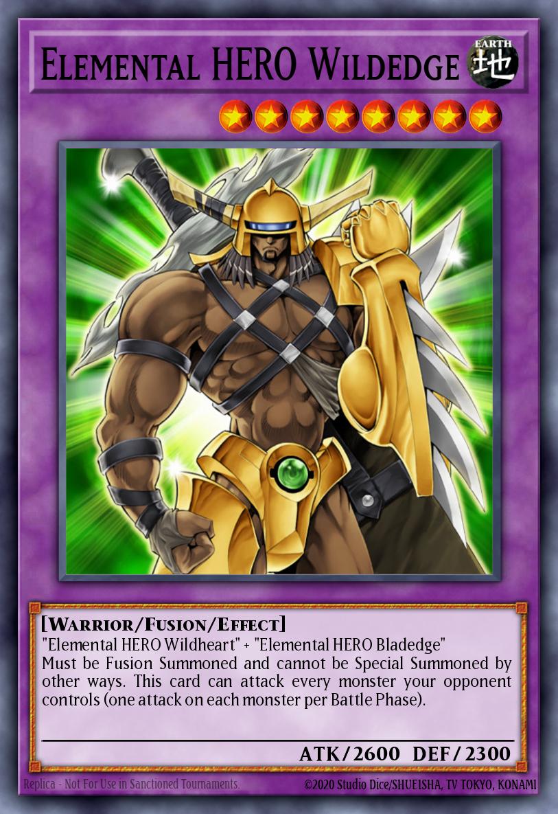 Elemental HERO Wildedge EEN-EN035 – Elemental Energy