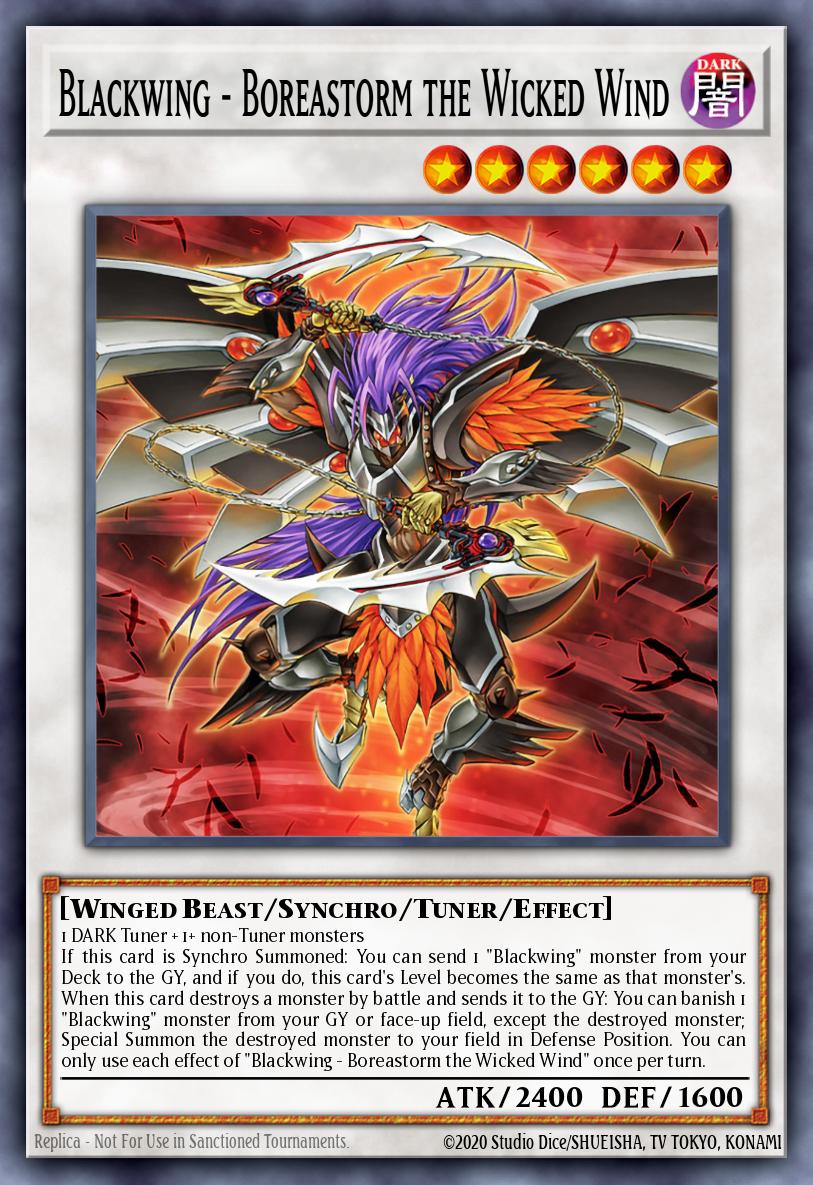 Blackwing - Boreastorm the Wicked Wind DABL-EN043 – Darkwing Blast
