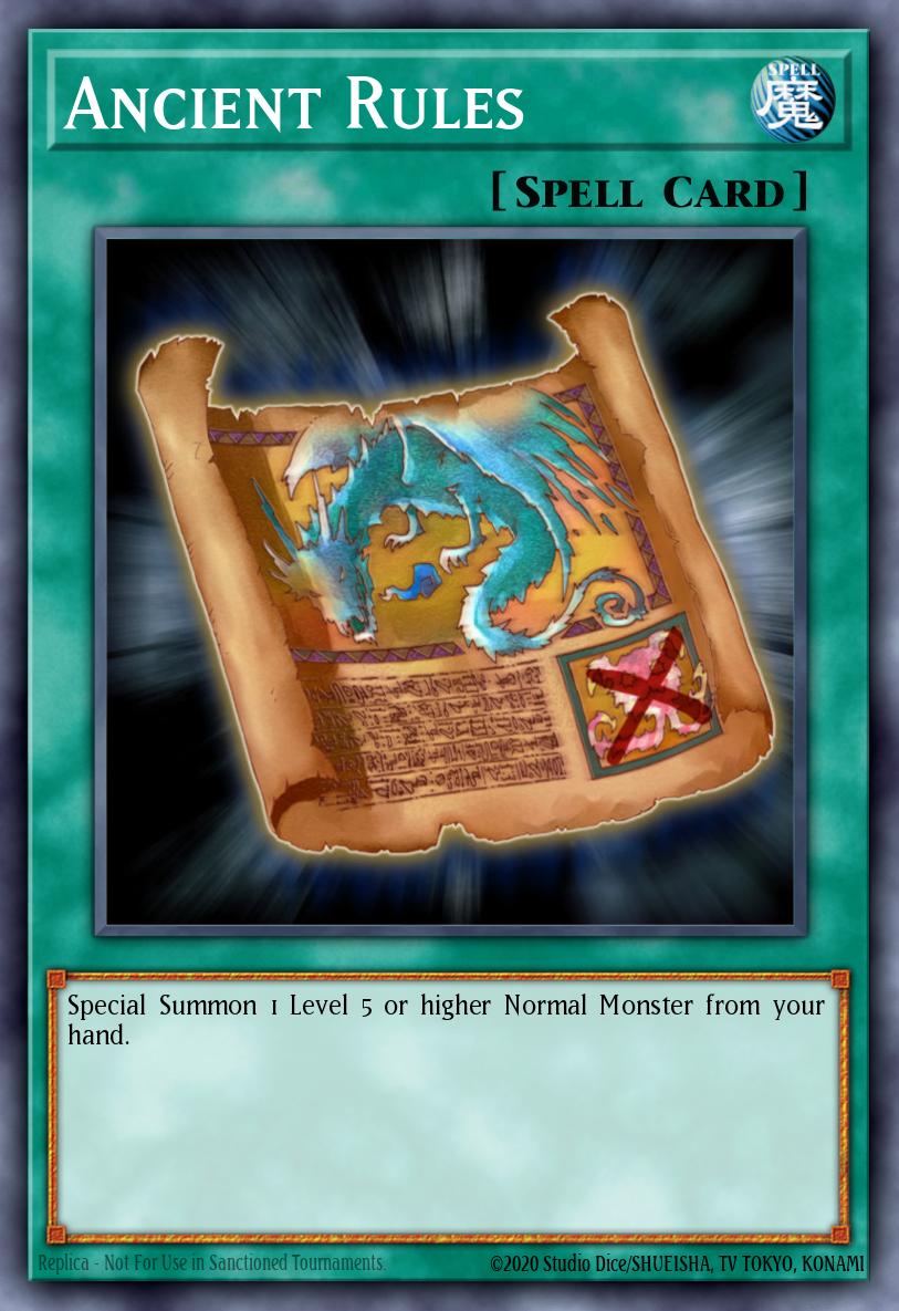 Ancient Rules TYP1-EN022 – THANK YOU PACK