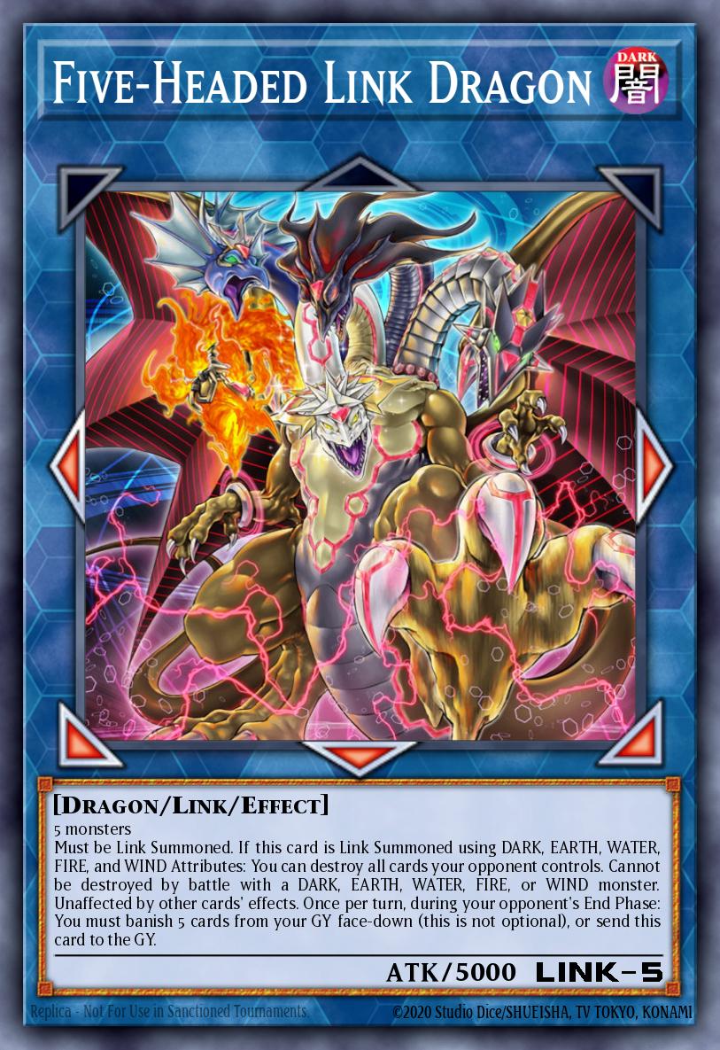 Five-Headed Link Dragon DUOV-EN007 – Duel Overload