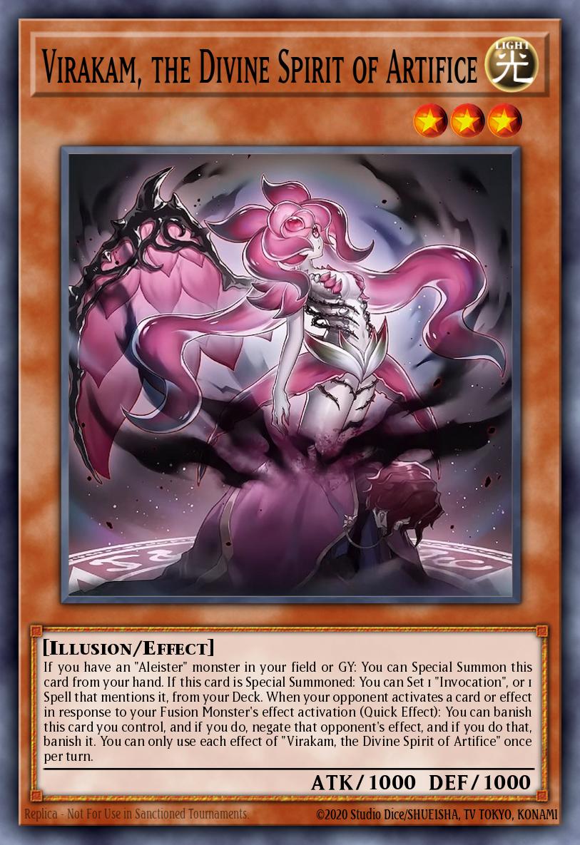 Virakam, the Divine Spirit of Artifice CORI-EN017 – Chaos Origins