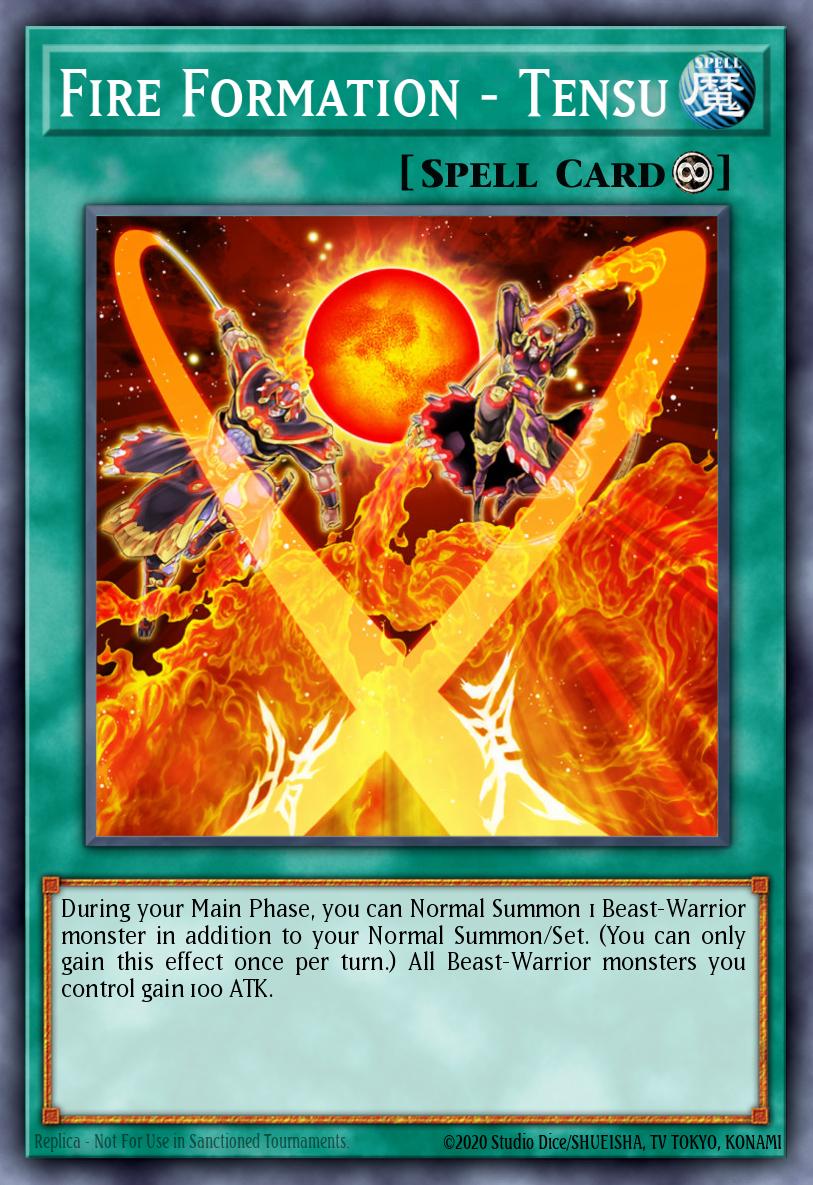 Fire Formation - Tensu AP04-EN012 – Astral Pack Four
