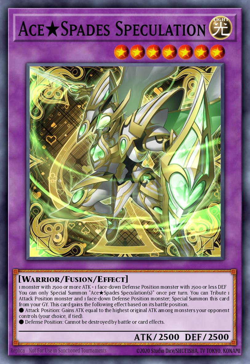 Ace★Spades Speculation BLTR-EN039 – Battles of Legend: Terminal Revenge