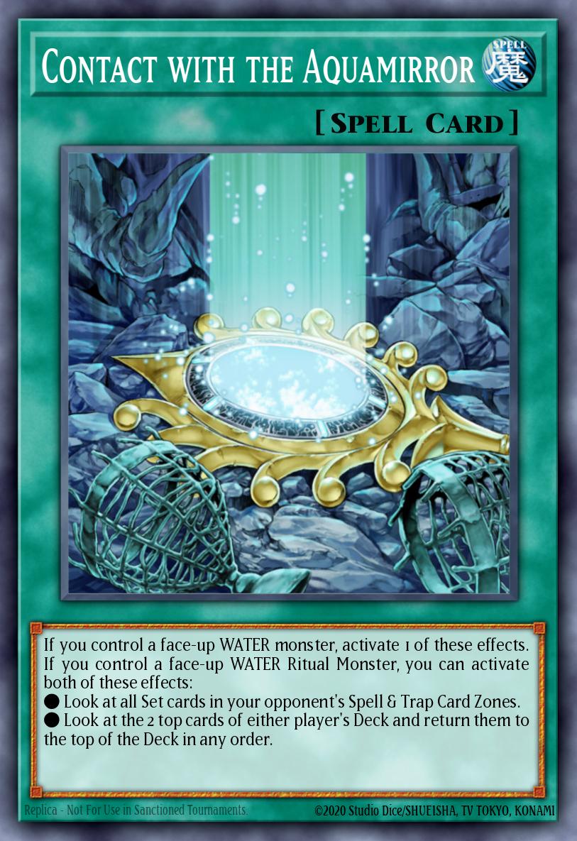 Contact with the Aquamirror EXVC-EN059 – Extreme Victory