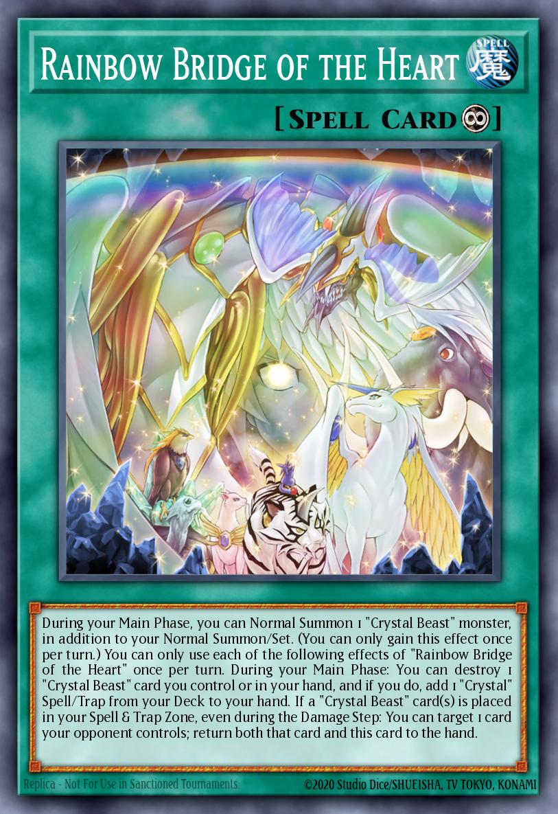 Rainbow Bridge of the Heart SDCB-EN045 – Structure Deck: Legend of the Crystal Beasts