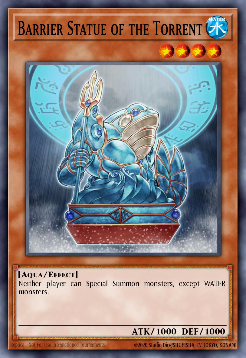 Barrier Statue of the Torrent OP04-EN017 – OTS Tournament Pack 4