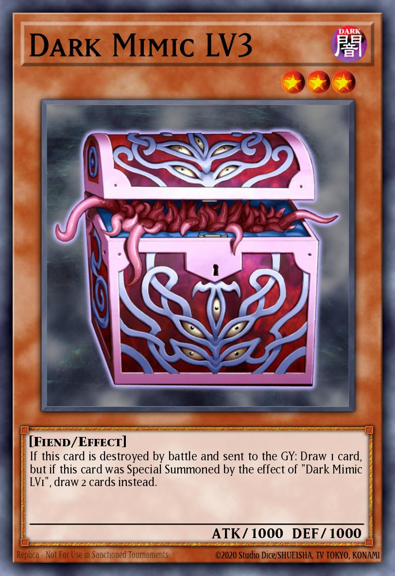 Dark Mimic LV3 SS05-ENA17 – Speed Duel Starter Decks: Twisted Nightmares
