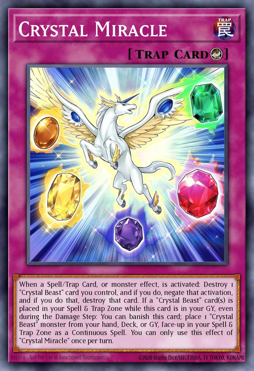 Crystal Miracle SDCB-EN033 – Structure Deck: Legend of the Crystal Beasts