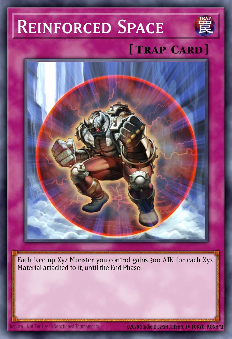 Reinforced Space YS11-EN031 – Starter Deck: Dawn of the Xyz