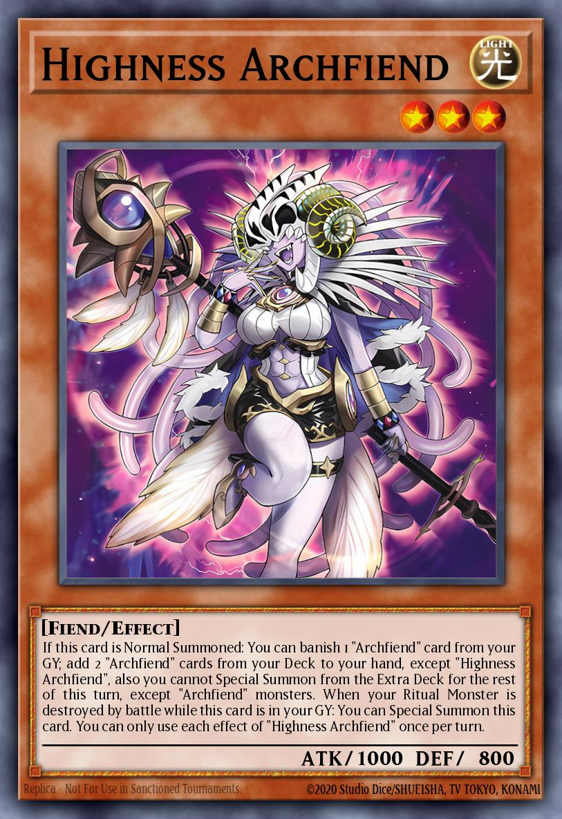 Highness Archfiend BPRO-EN016 – Burst Protocol