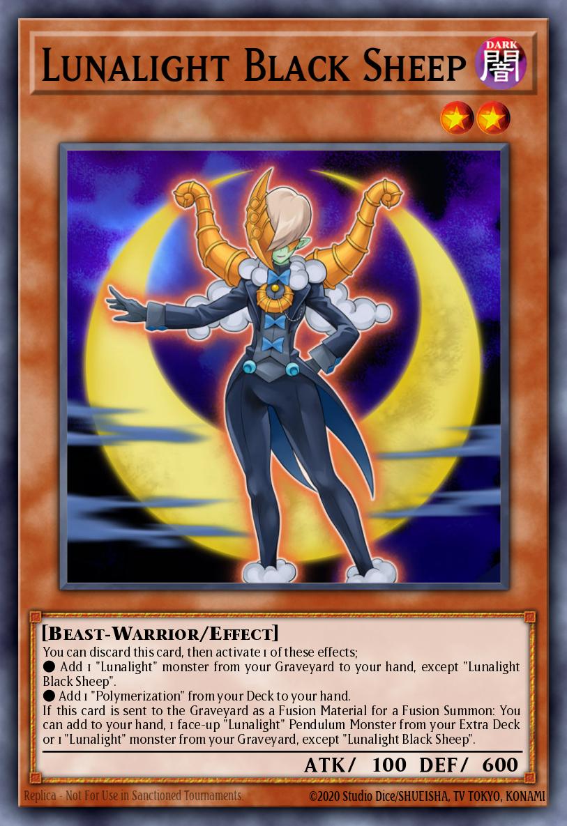Lunalight Black Sheep LAVD-ENL02 – Legendary Arc-V Decks