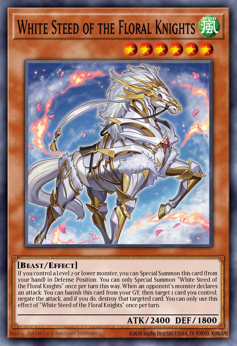 White Steed of the Floral Knights LED8-EN022 – Legendary Duelists: Synchro Storm