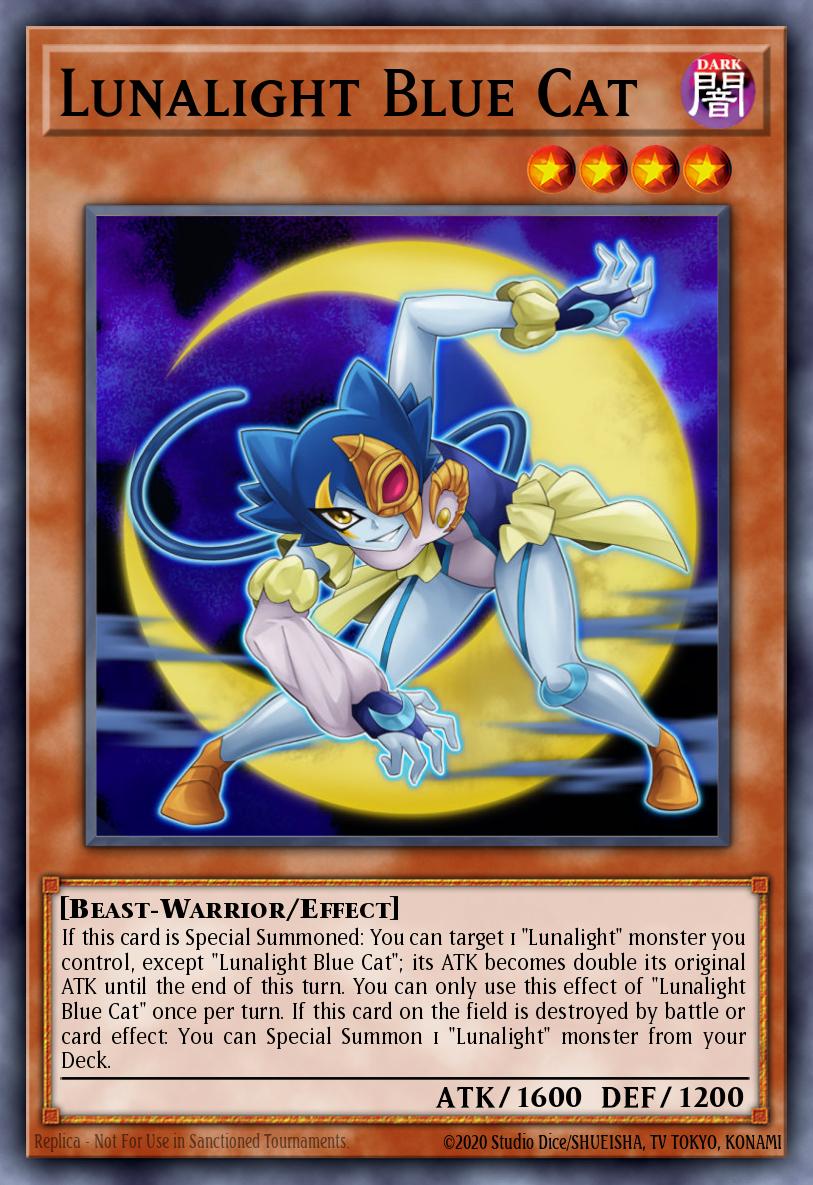 Lunalight Blue Cat LED4-EN050 – Legendary Duelists: Sisters of the Rose