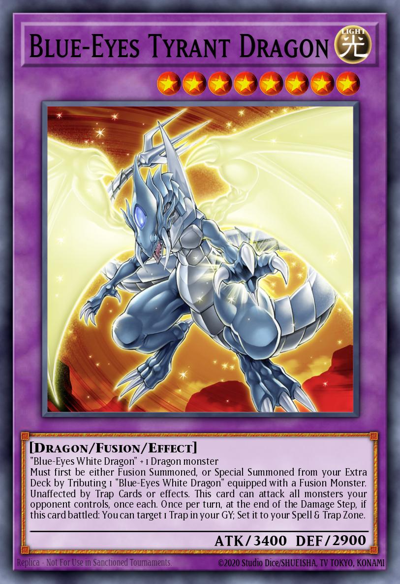 Blue-Eyes Tyrant Dragon BACH-EN037 – Battle of Chaos