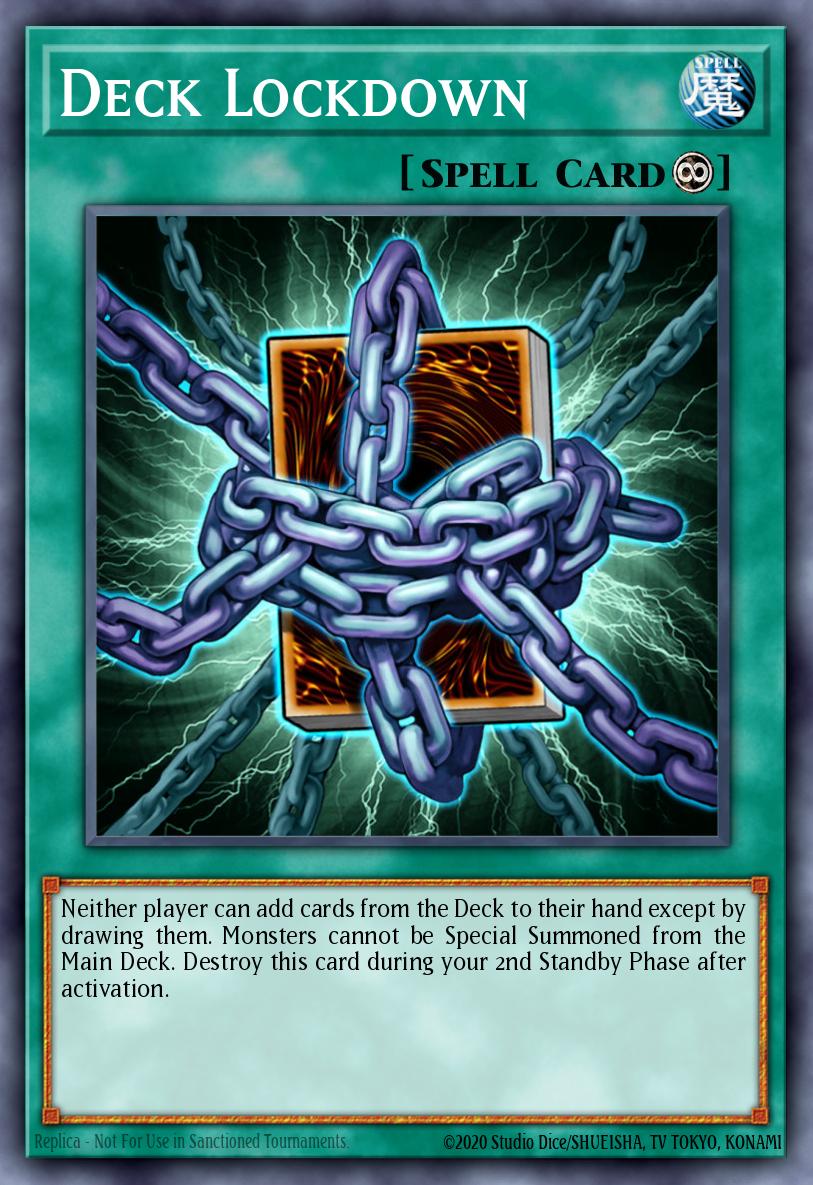 Deck Lockdown LODT-EN060 – Light of Destruction