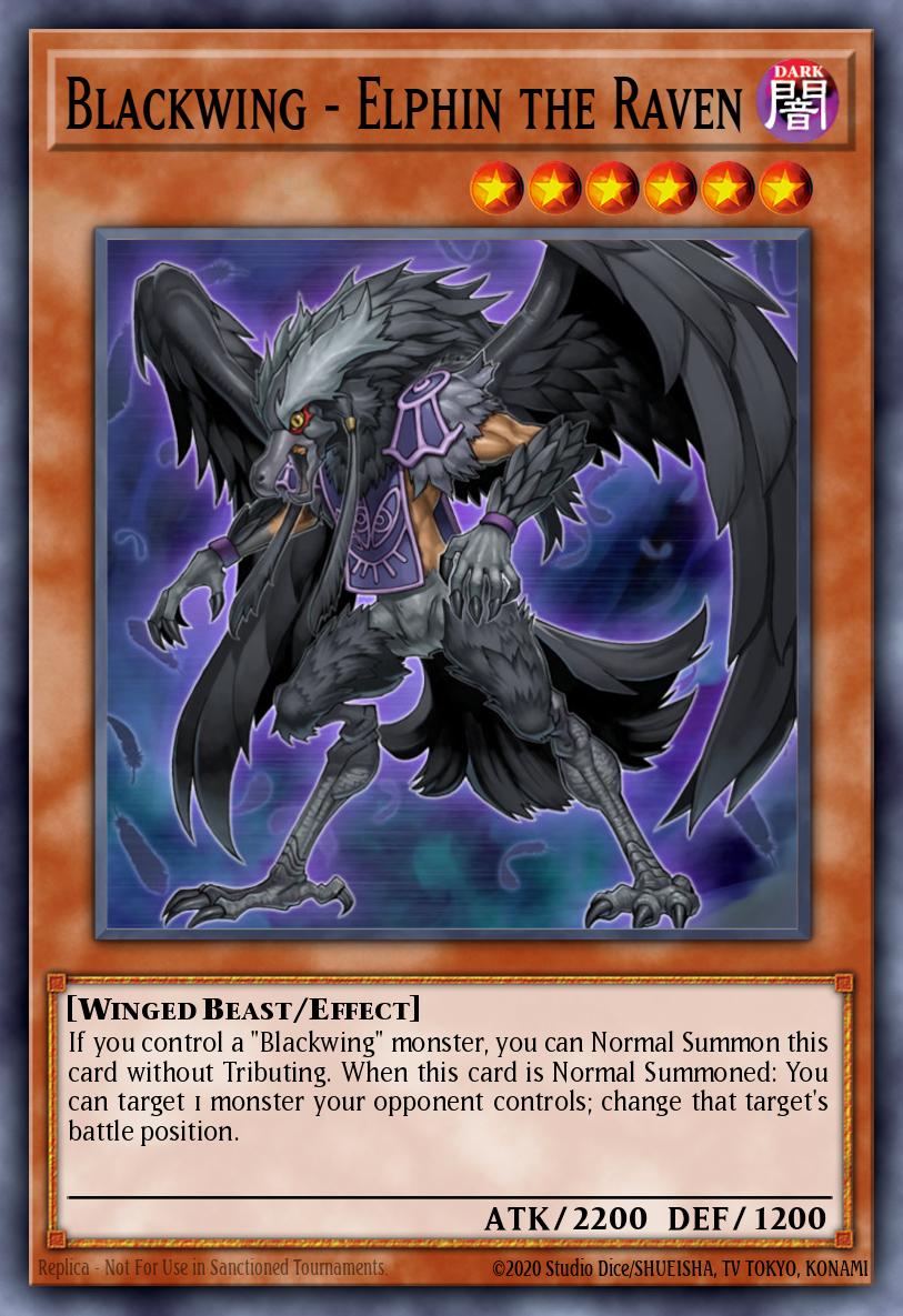 Blackwing - Elphin the Raven CT06-ENS01 – Collectible Tins Exclusive 2009
