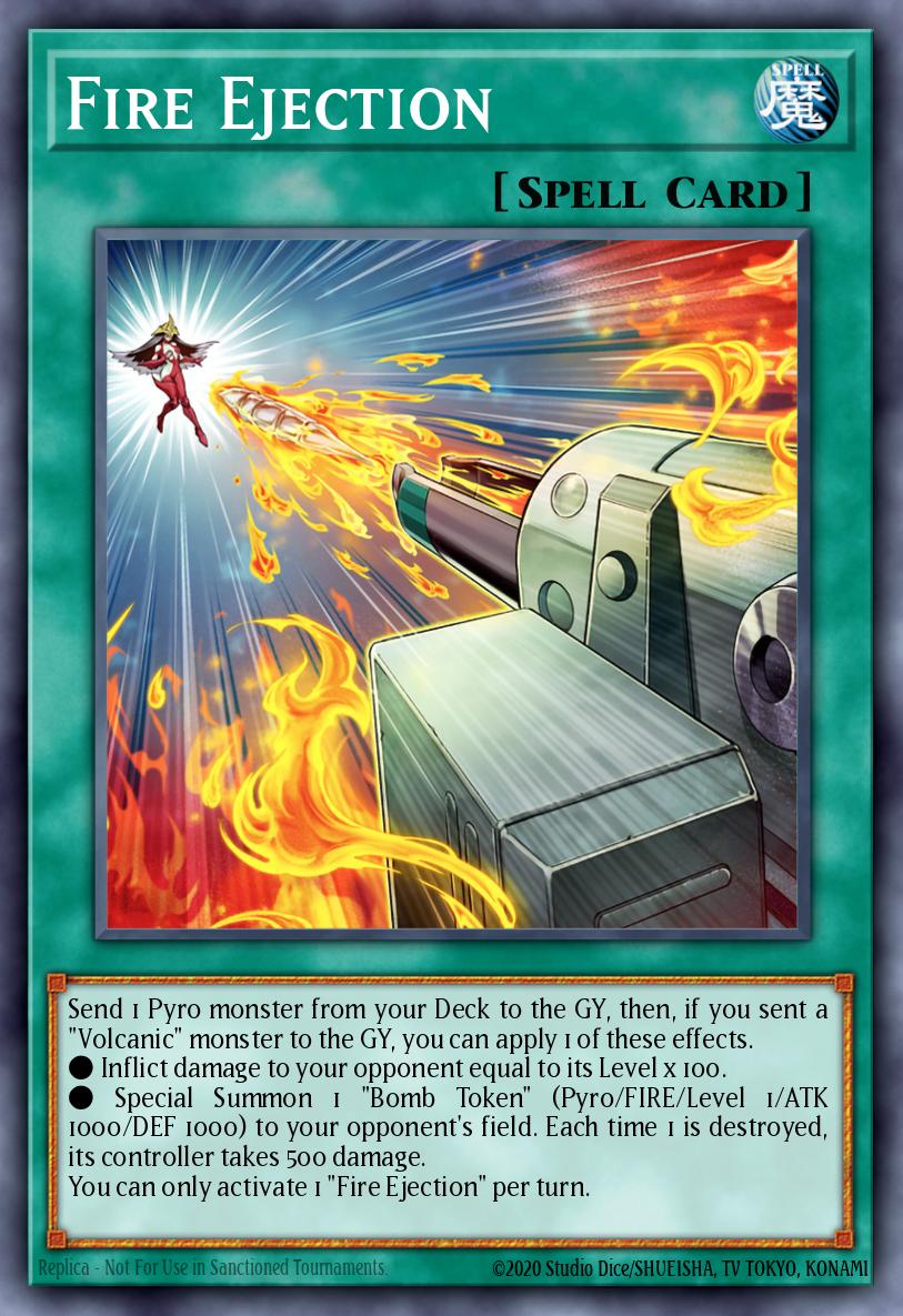 Fire Ejection LD10-EN022 – Legendary Duelists: Soulburning Volcano