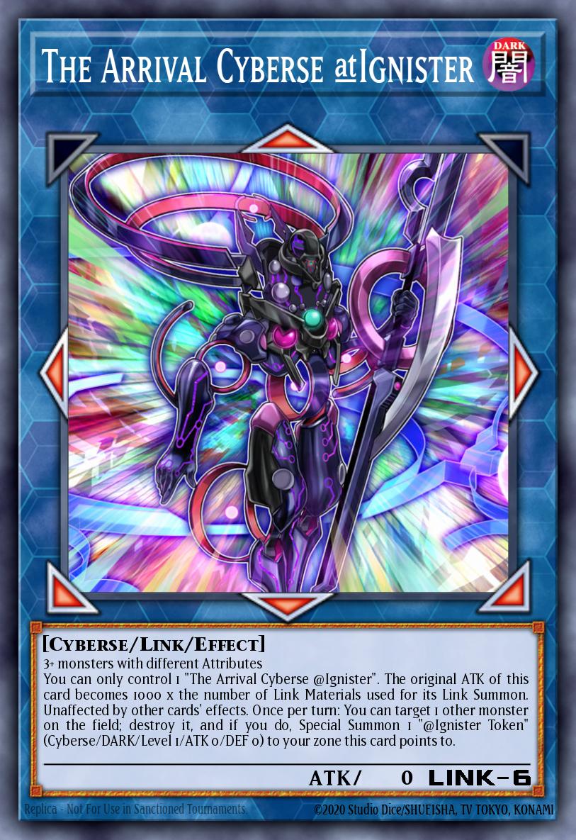 The Arrival Cyberse @Ignister 25YC-ENP07 – Yu-Gi-Oh! Championship Series 2025 prize cards