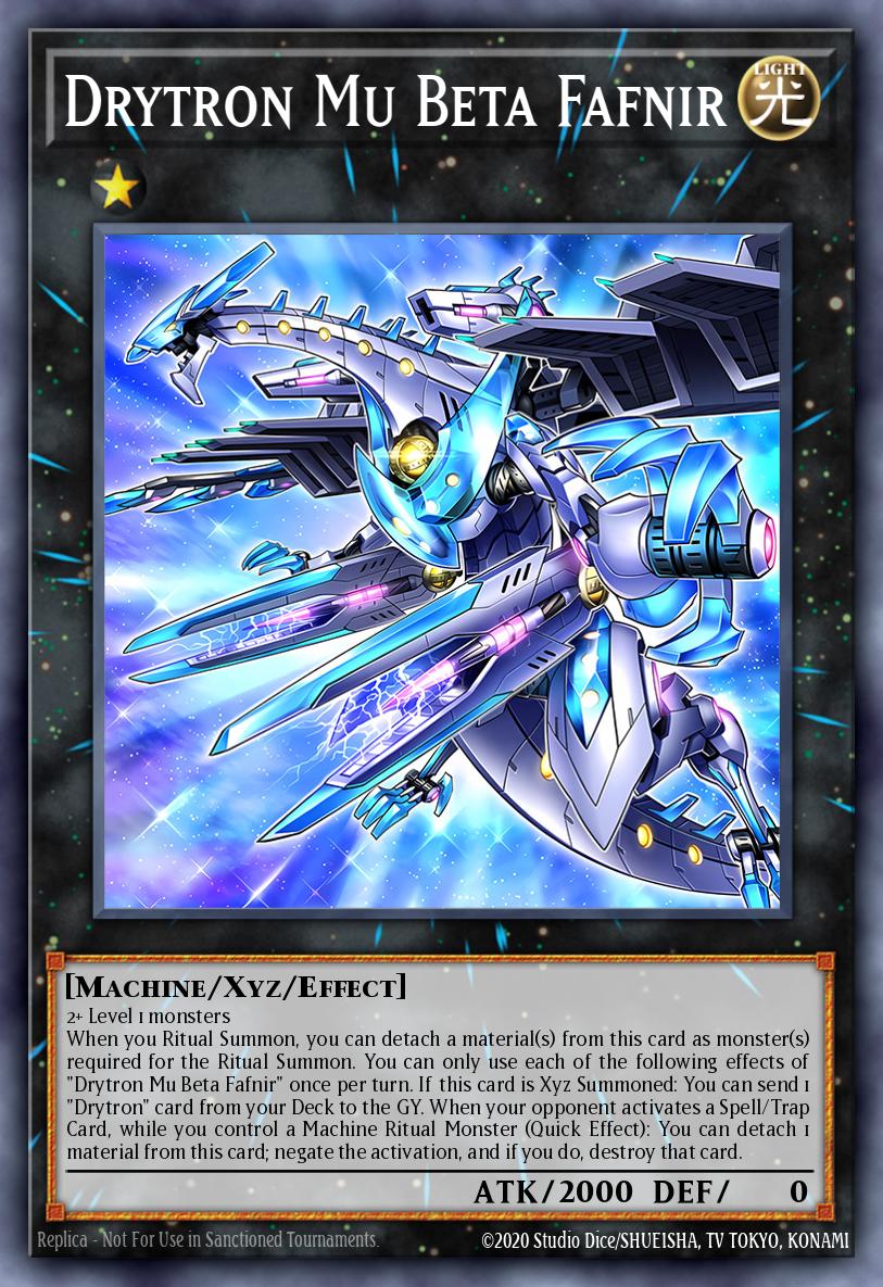 Drytron Mu Beta Fafnir MP22-EN084 – 2022 Tin of the Pharaoh's Gods