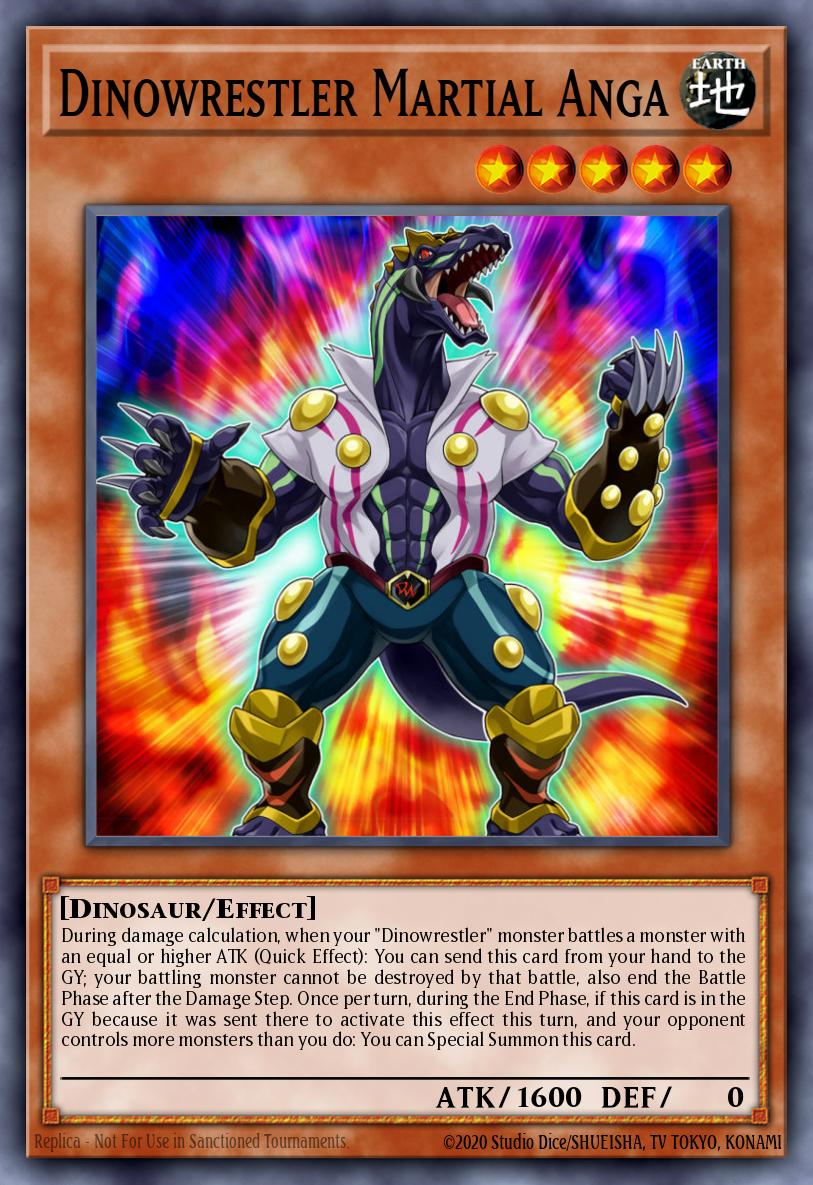 Dinowrestler Martial Anga MP20-EN054 – 2020 Tin of Lost Memories Mega Pack