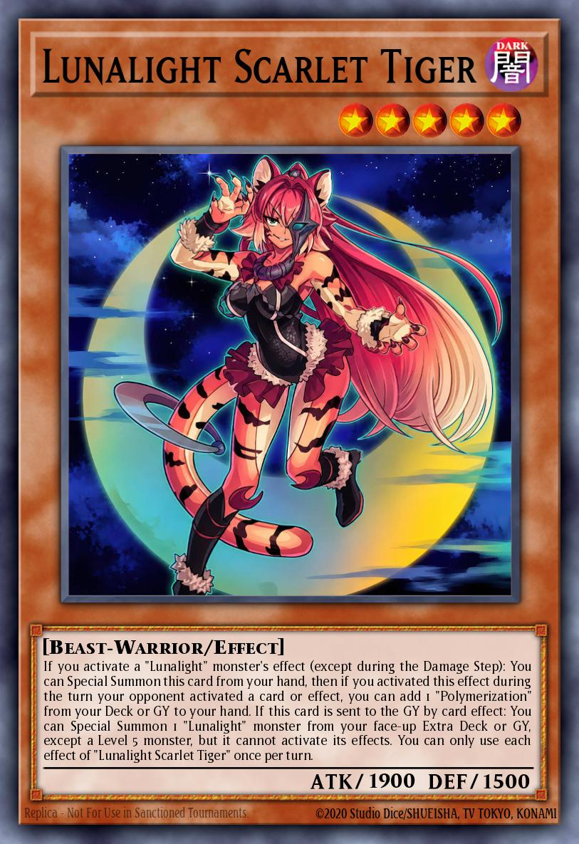 Lunalight Scarlet Tiger LAVD-ENL13 – Legendary Arc-V Decks