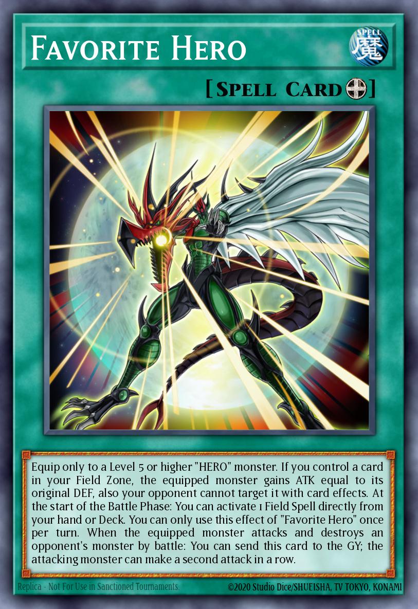 Favorite Hero LDS3-EN114 – Legendary Duelists: Season 3