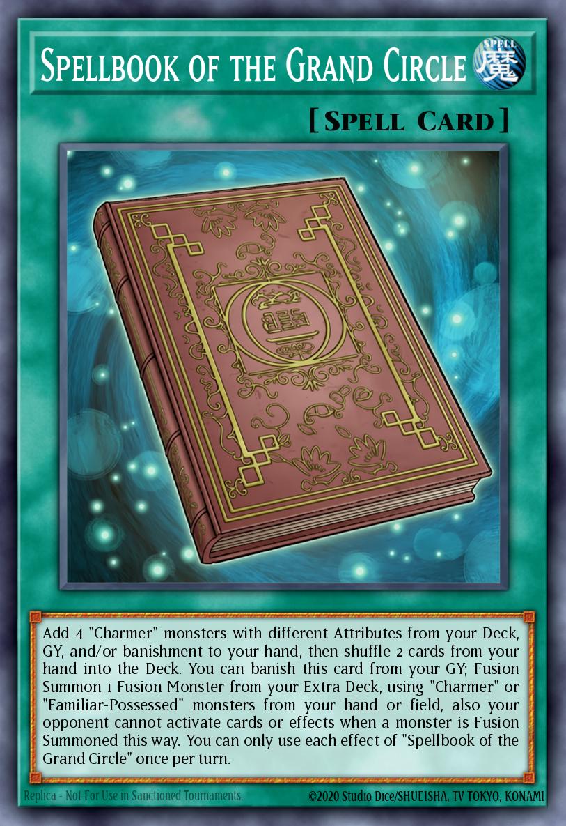 Spellbook of the Grand Circle CH02-EN028 – THE CHRONICLES DECK: Spirit Charmers (All-Foil Edition)
