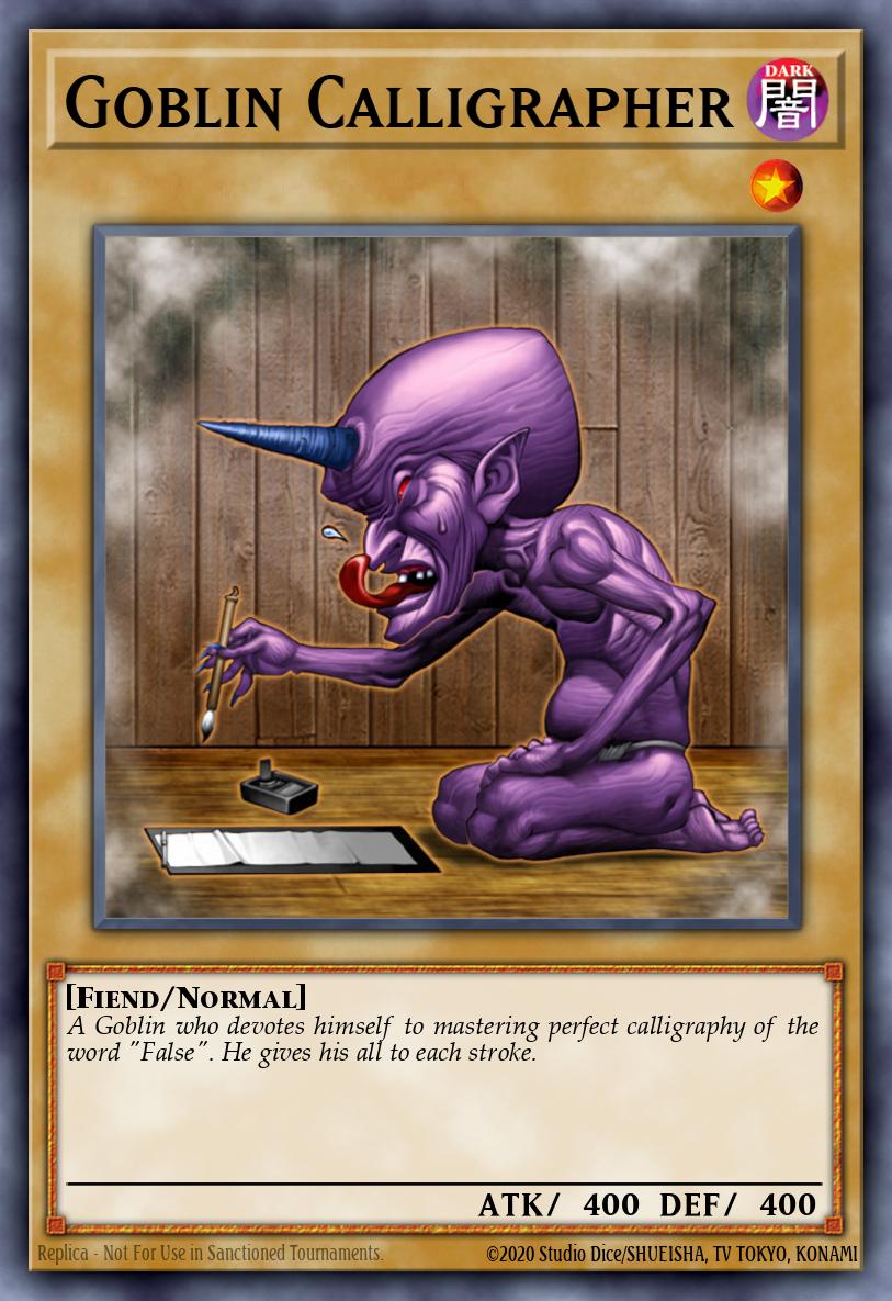 Goblin Calligrapher SOD-EN004 – Soul of the Duelist