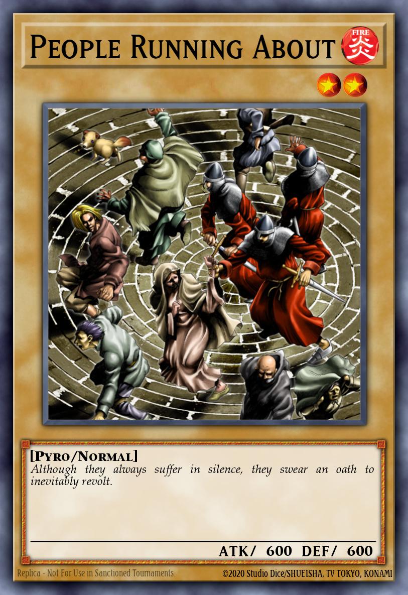 People Running About MFC-001 – Magician's Force