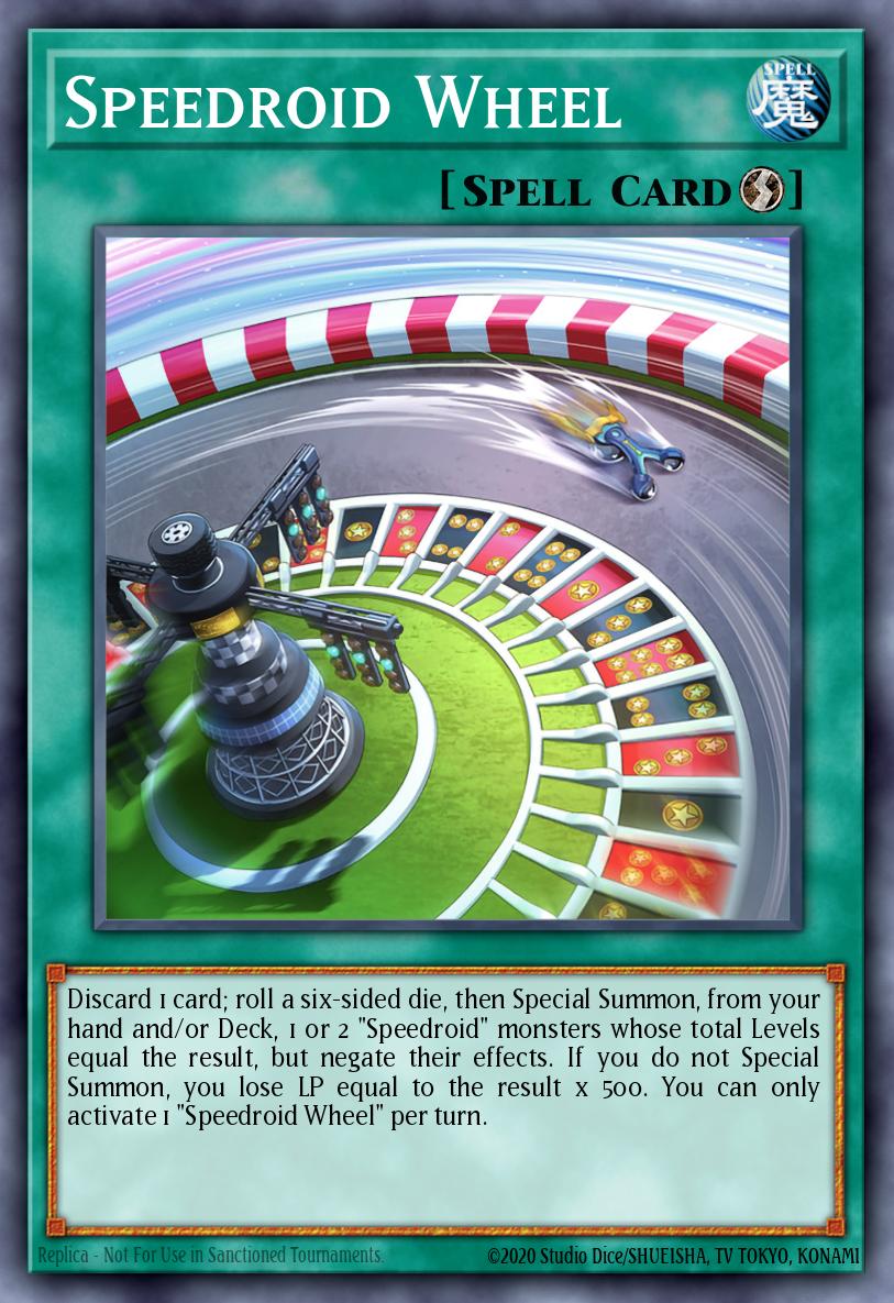 Speedroid Wheel LAVD-ENS19 – Legendary Arc-V Decks