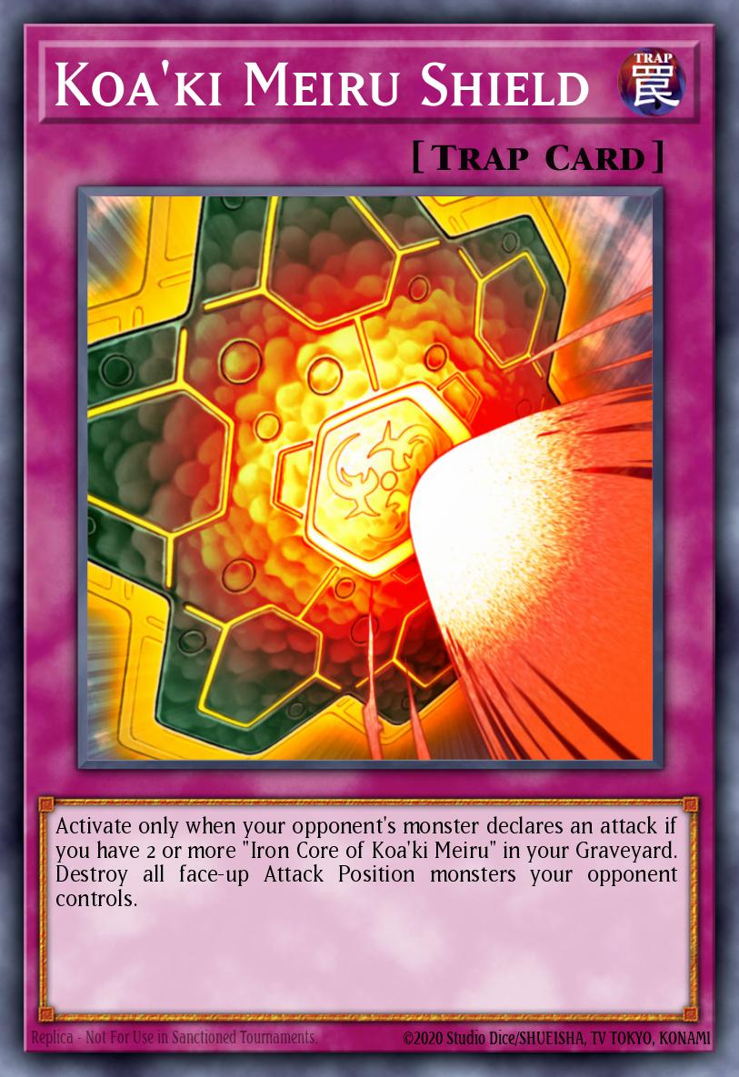 Koa'ki Meiru Shield TSHD-EN077 – The Shining Darkness
