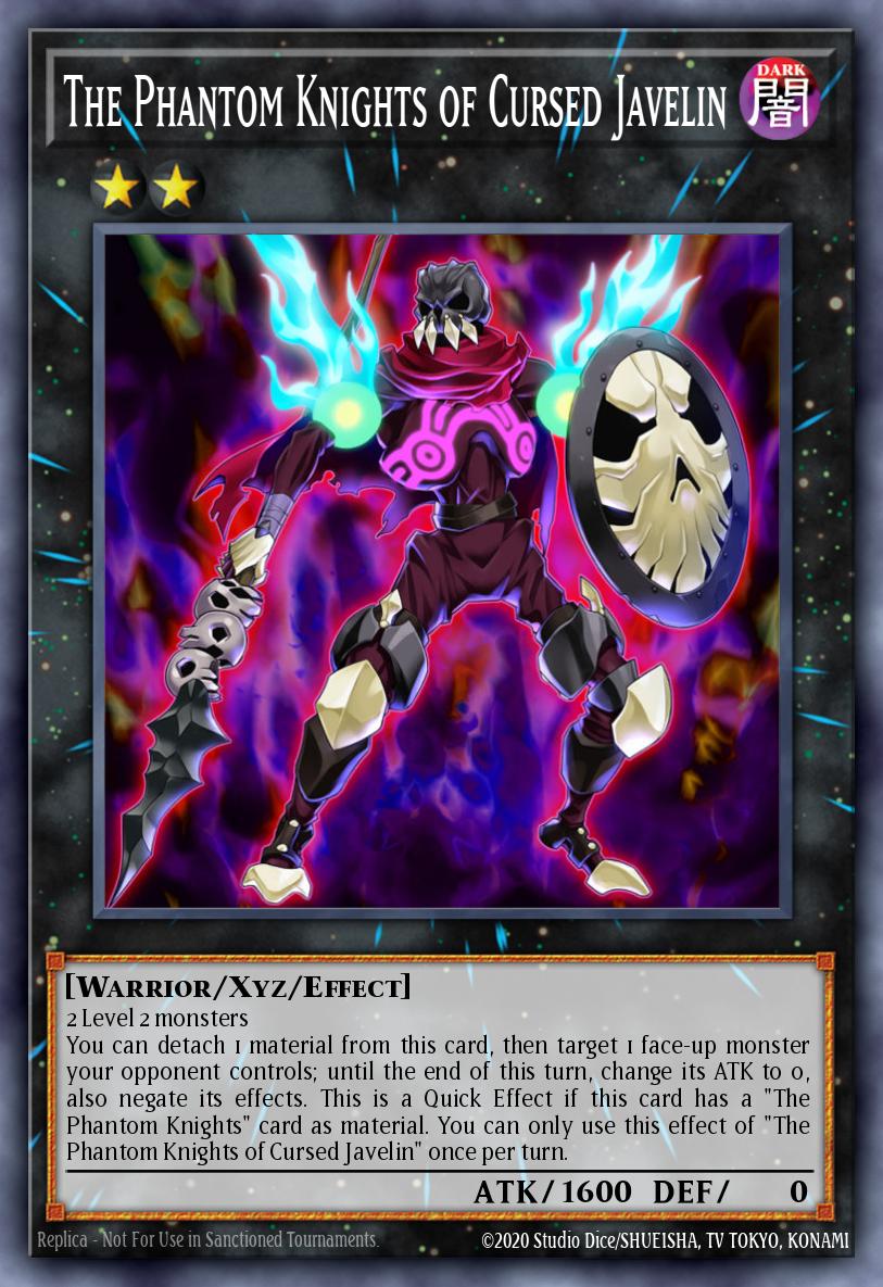 The Phantom Knights of Cursed Javelin LEHD-ENC32 – Legendary Hero Decks