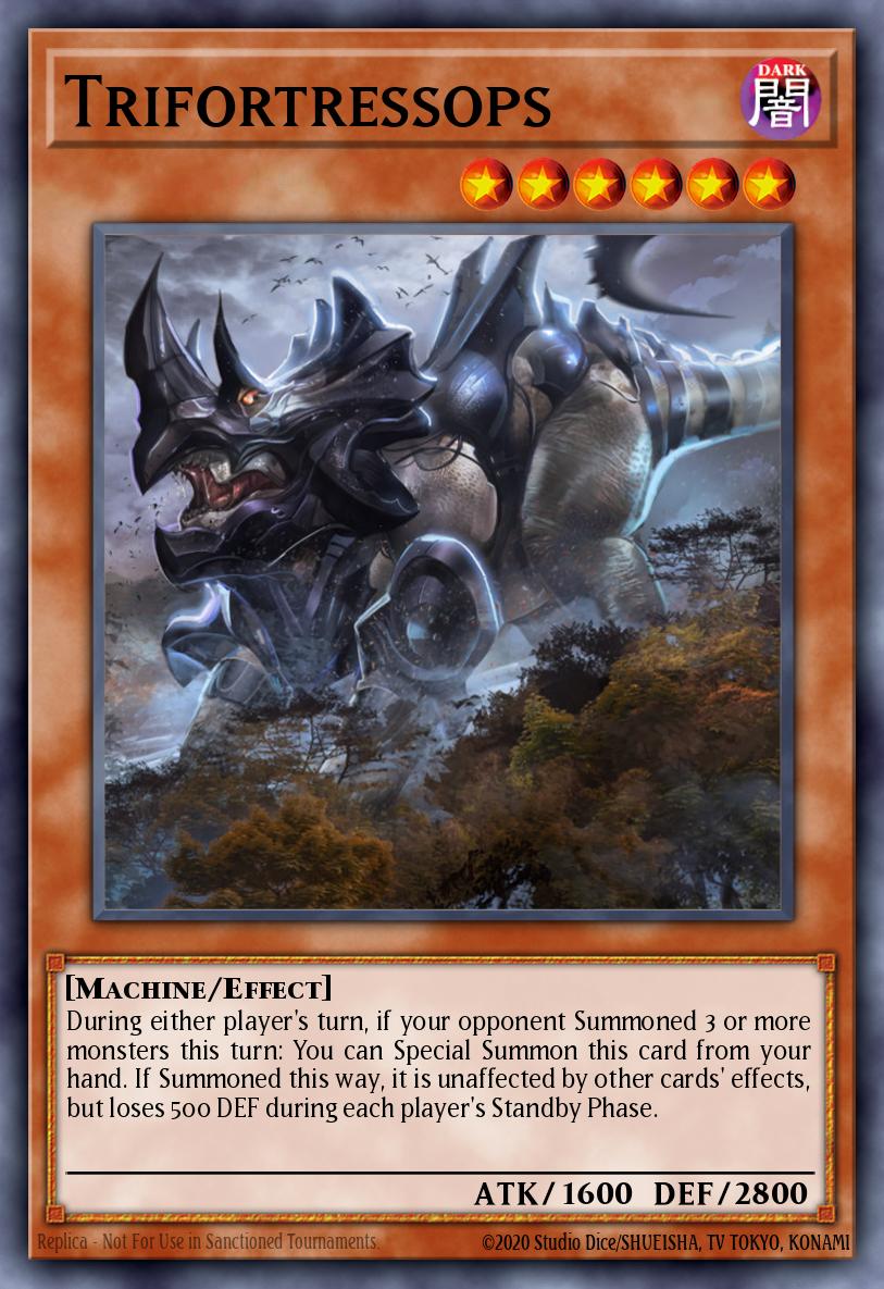 Trifortressops LTGY-EN084 – Lord of the Tachyon Galaxy