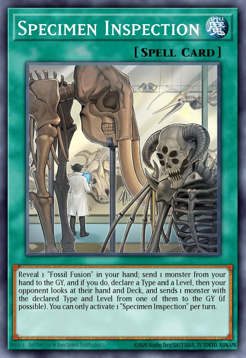 Specimen Inspection BLAR-EN013 – Battles of Legend: Armageddon