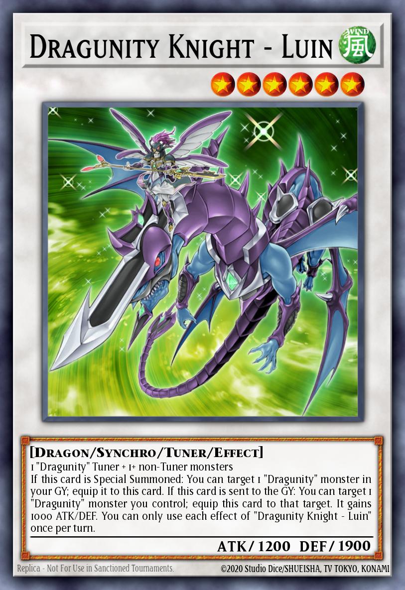 Dragunity Knight - Luin CYHO-EN032 – Cybernetic Horizon