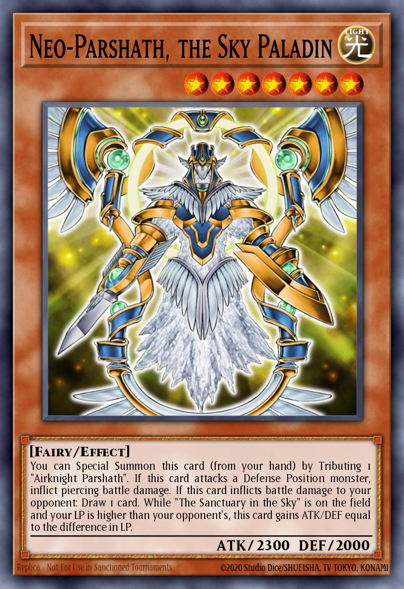 Neo-Parshath, the Sky Paladin CT08-EN009 – Collectible Tins 2011 Wave 1