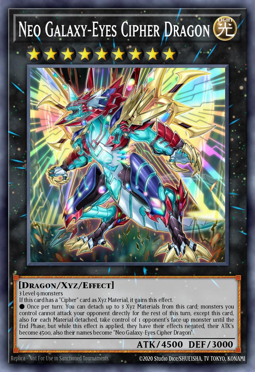 Neo Galaxy-Eyes Cipher Dragon DPDG-EN039 – Duelist Pack: Dimensional Guardians