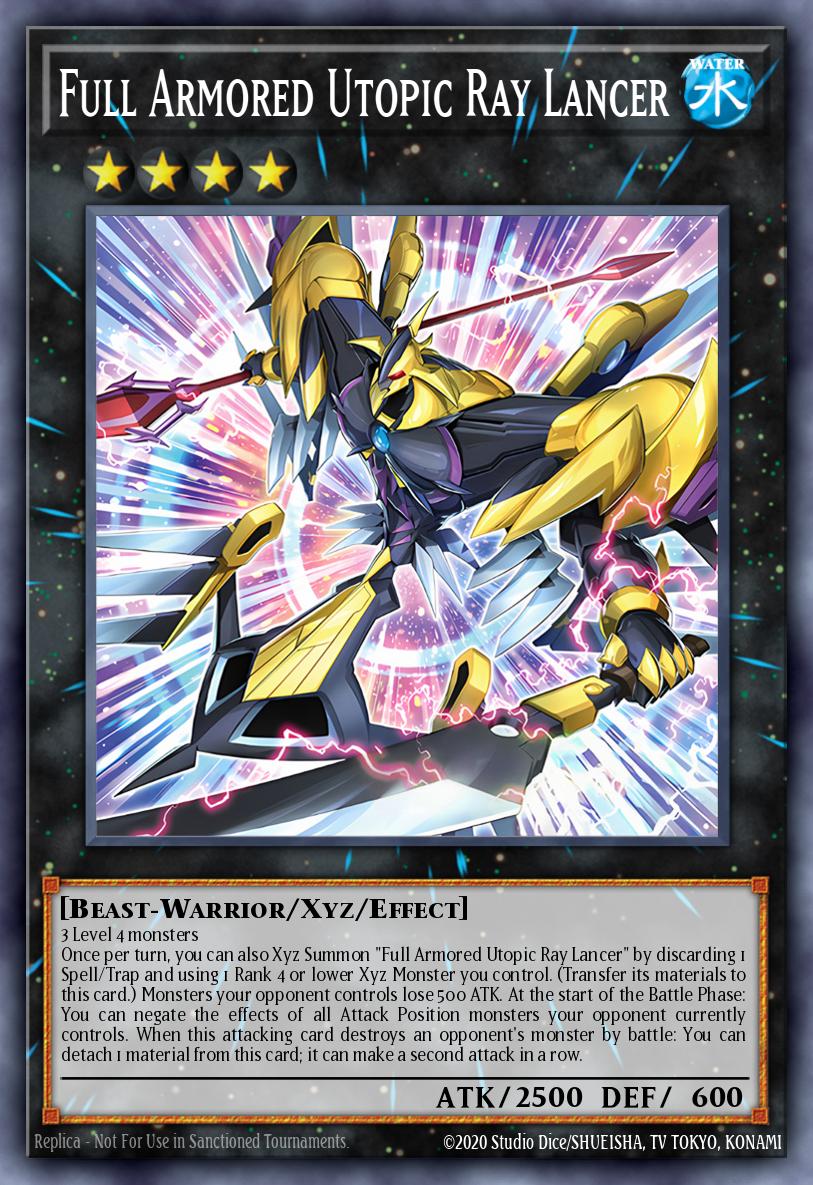 Full Armored Utopic Ray Lancer BLTR-EN003 – Battles of Legend: Terminal Revenge