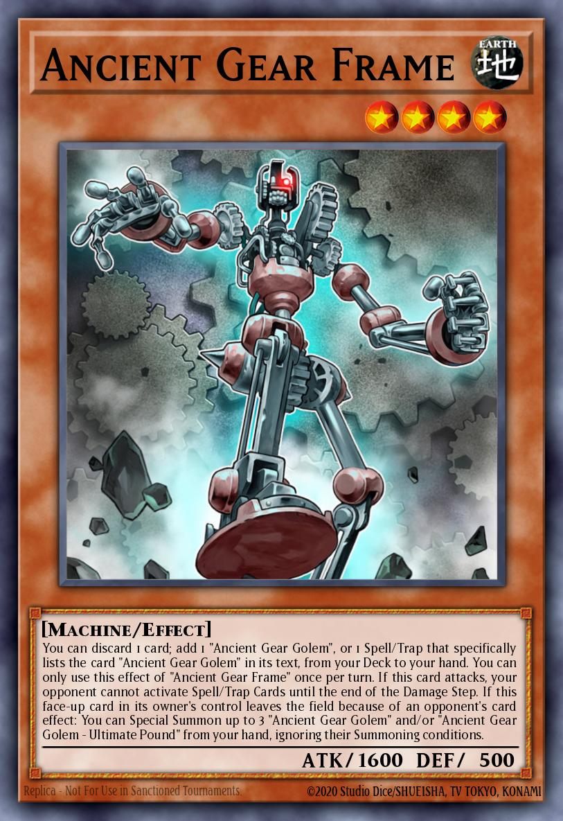 Ancient Gear Frame LDS1-EN086 – Legendary Duelists: Season 1