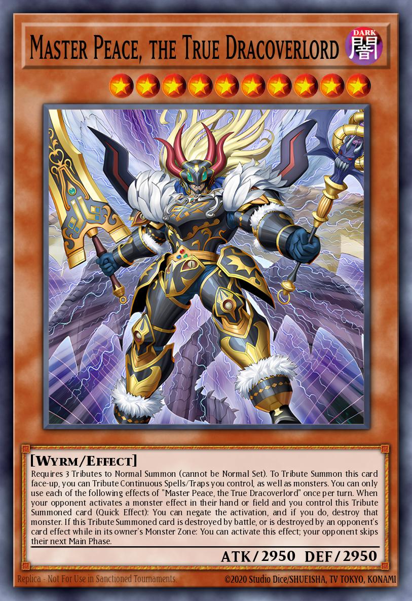 Master Peace, the True Dracoverlord DOOD-EN018 – Doom of Dimensions