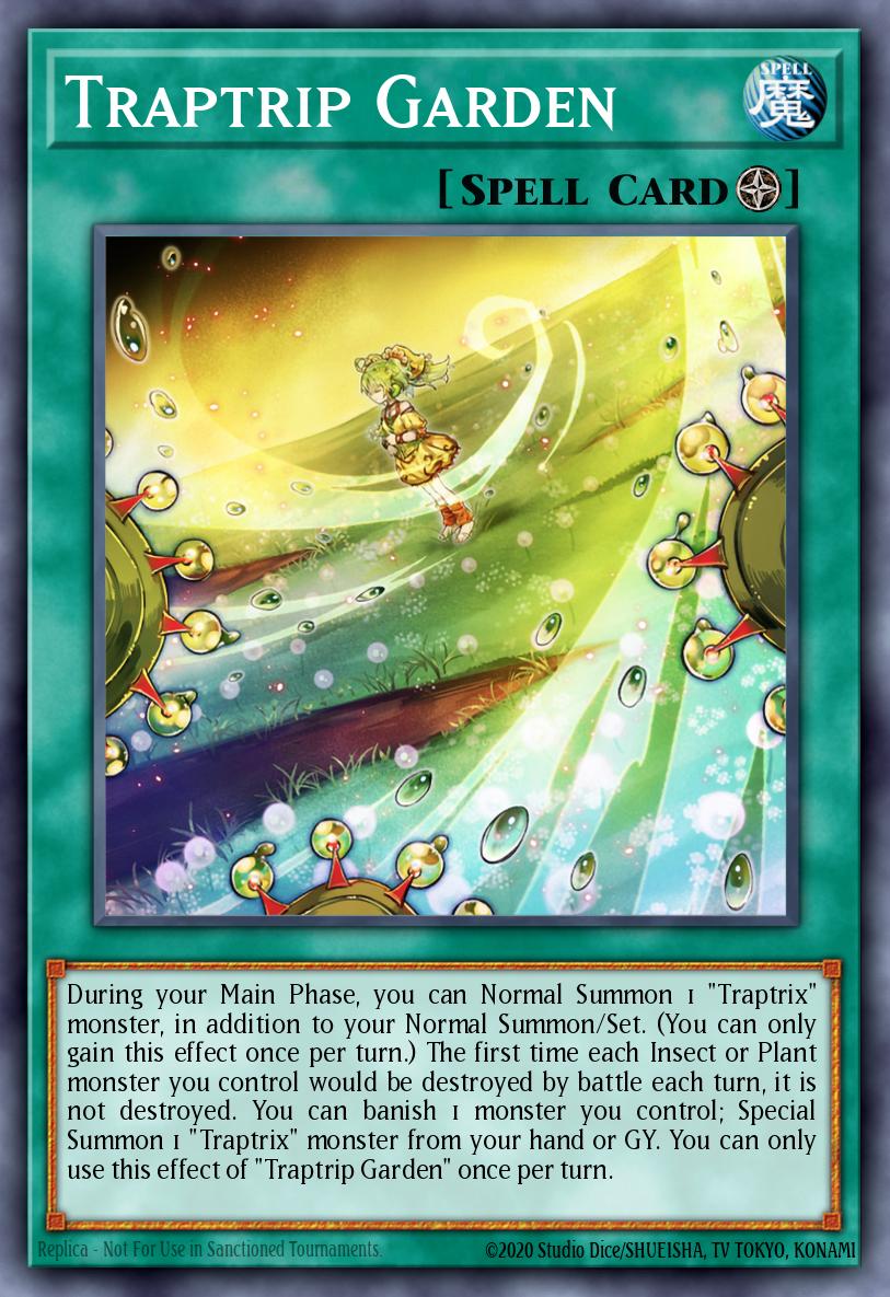 Traptrip Garden SDBT-EN023 – Structure Deck: Beware of Traptrix